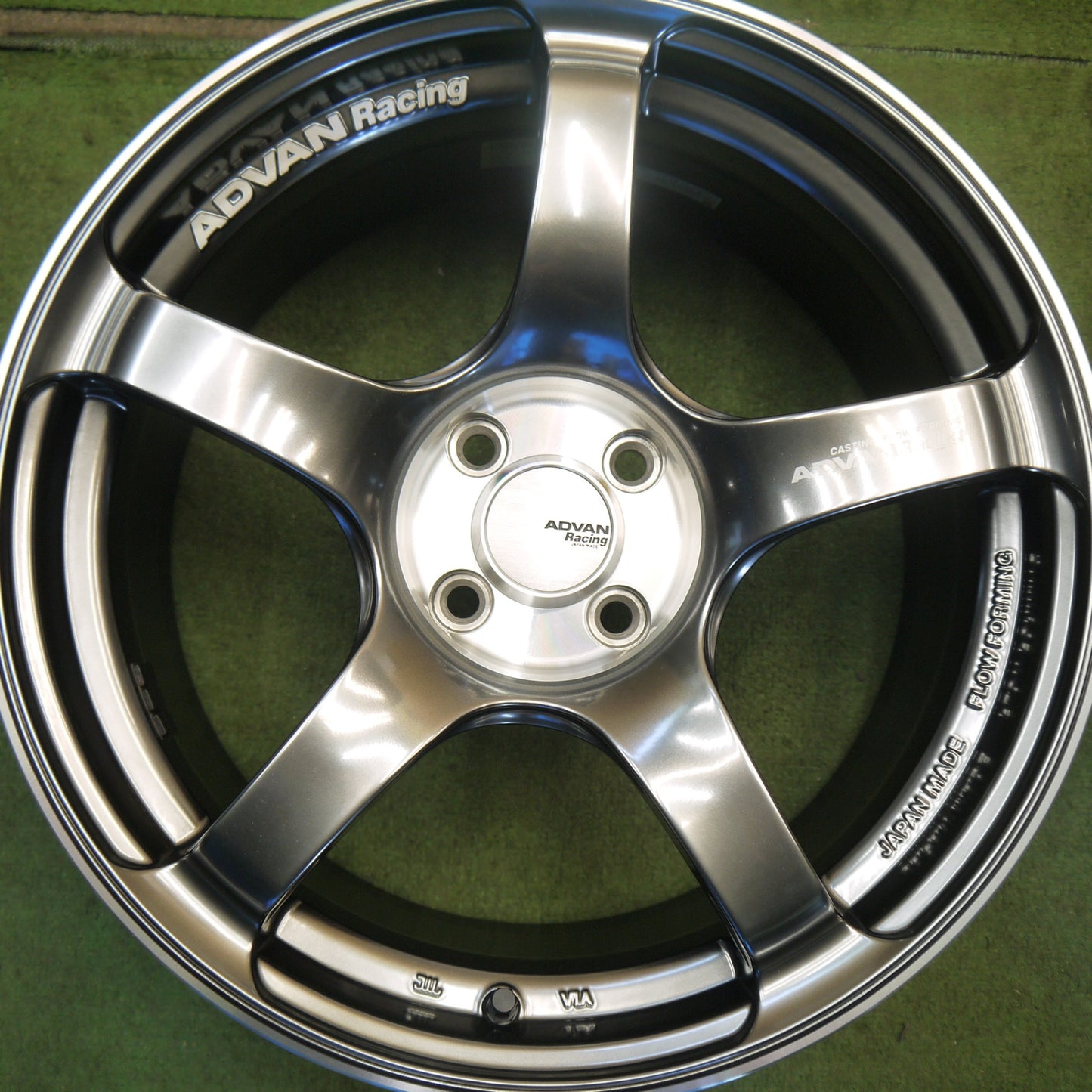 キレイ★ADVAN RACING TC-4 17インチ ホイール アドバン レーシング 17×7.5J PCD100/4H★6051902Hホ