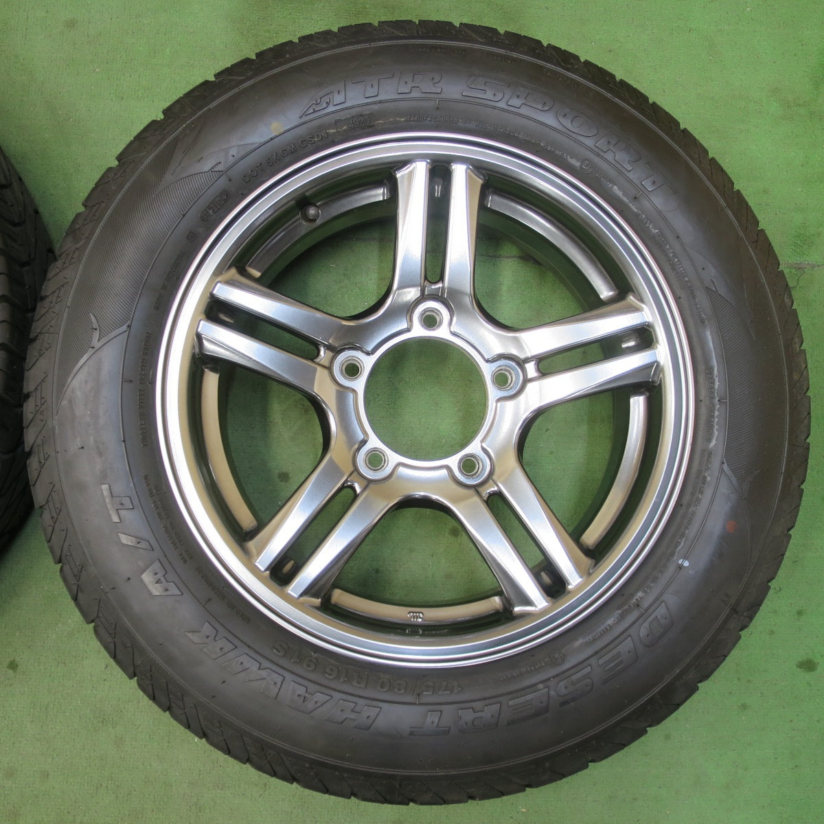 バリ溝！キレイ！8.5分★スズキ ジムニー ランドベンチャー クロスアドベンチャー 純正 175/80R16 ATR SPORT DESERT HAWK A/T 16インチ PCD139.7/5H★6022808イノ