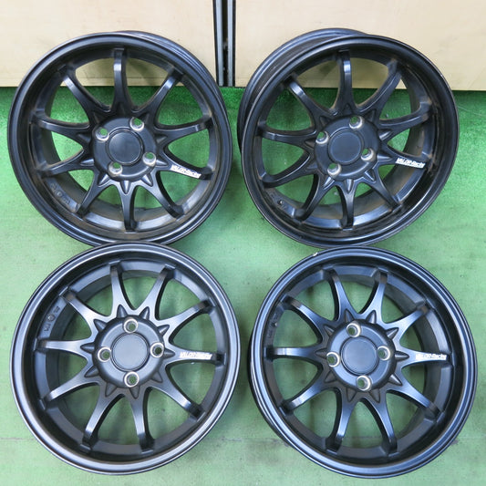 4本価格★VALOR Racing SXR 15インチ ホイール ヴァロー レーシング PCD100/4H★5052111SYホ