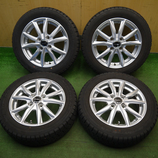 バリ溝！24年！キレイ！9.5分★スタッドレス 155/65R14 オートバックス ノーストレック N5 Exsteer エクスター 14インチ PCD100/4H★6032308Hス