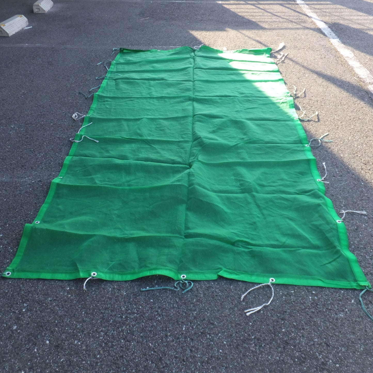 [送料無料] ★日本防炎協会 防炎 メッシュシート 各種 9枚 セット　5m×1.7m 5m×0.8ｍ 3.2×1.7m など★