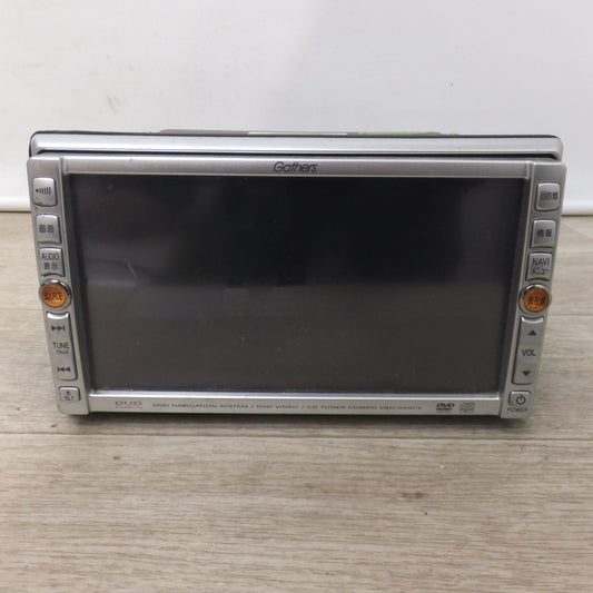 [送料無料] ジャンク★富士通テン製 ホンダ 純正 DVDナビゲーション Gathers VXD-059CV 08A40-9G0-420(48)★