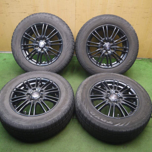 4本価格★スタッドレス 195/65R15 トーヨー ウインター トランパス MK4 VELVA AGUDO ヴェルヴァ PCD114.3/5H★4072206Hス