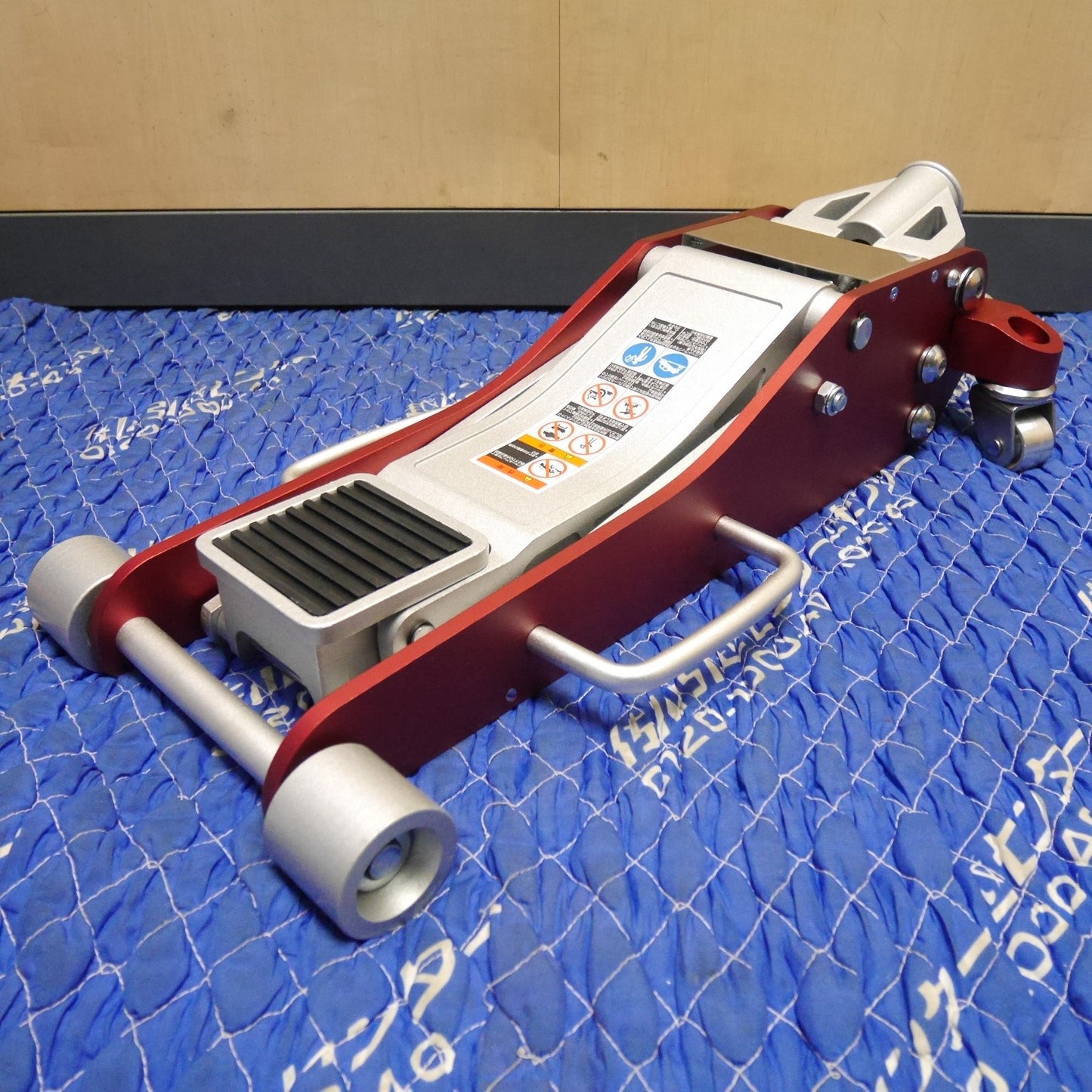 [送料無料] 美品☆マサダ 2TON アルミジャッキ SJ-20AL MASADA フロア ジャッキ ガレージ 2トン ALUMI JACK☆