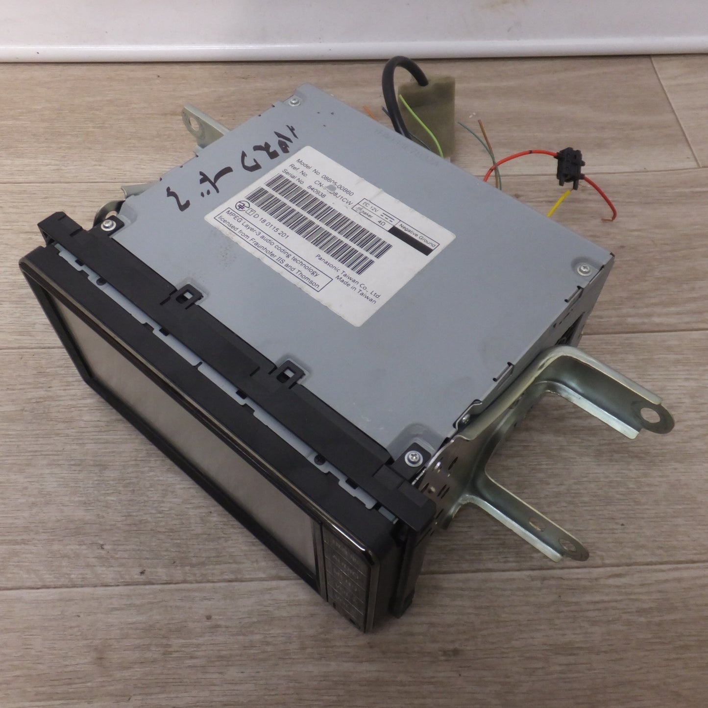 [送料無料] ジャンク★パナソニック製 トヨタ 純正 SDナビゲーション NSCN-W68 08605-00B60(46)★