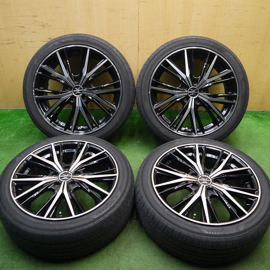 4本価格★LOXARNY MAGNUS 215/45R18 ヨコハマ エコス ES31 ロクサーニ マグナス 18インチ PCD114.3/5H★5042810Hノ