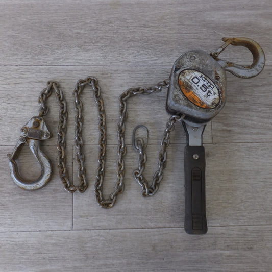 [送料無料] ★キトー KITO レバーブロック LX005 LX1B 0.5t　CHAIN V-4.3×12.0mm　手引力 31kg 0.5t(2)★