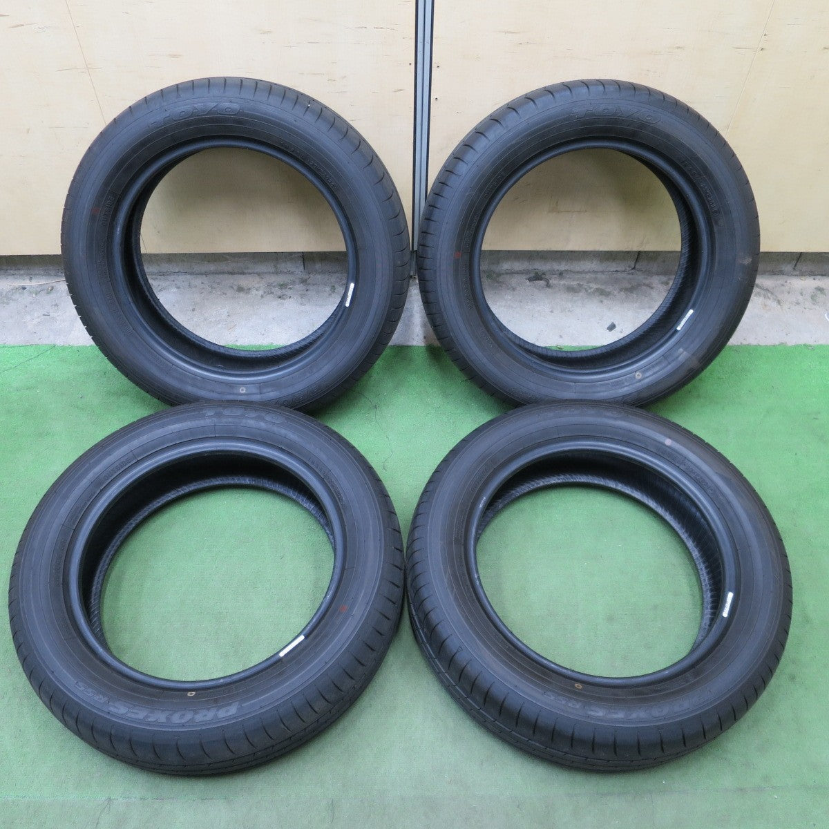 新車外し！26年◎185/60R16 トーヨー プロクセス R55 タイヤ 16インチ ノート ティーダ オーラ マツダ2 デミオ アクア 等◎6092202NGノタ