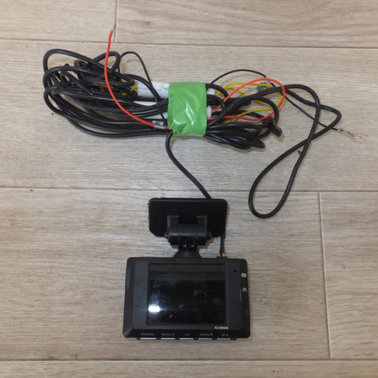 [送料無料] 現状品★コムテック製 トヨタ 純正 前後方2カメラ ドライブレコーダー TZ-DR210 ナビオプション　リヤカメラなし[71]★