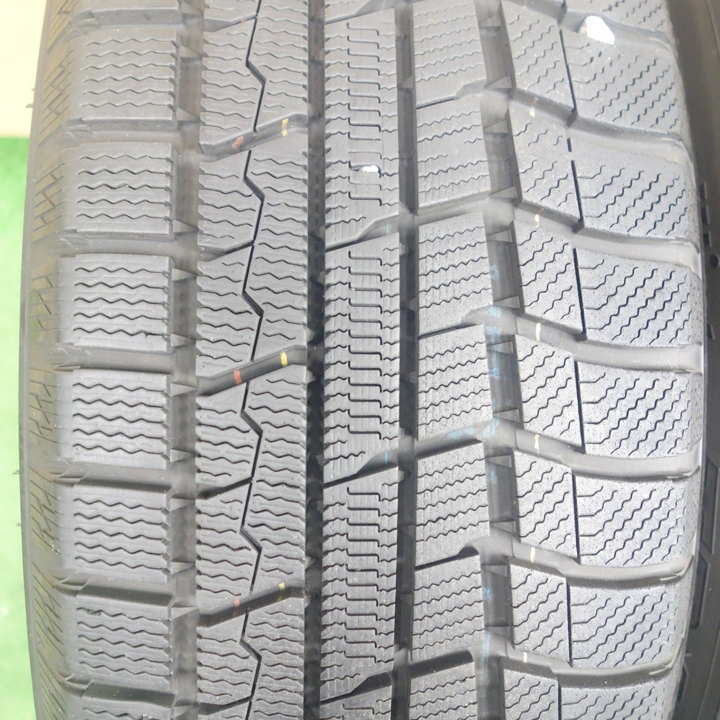 バリ溝！22年！キレイ！9.5分以上★WORK Septimo G01+ 225/60R17 スタッドレス トーヨー ウインター トランパス TX ワーク セプティモ 17インチ PCD114.3/5H★6030501KTス