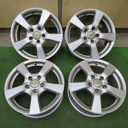 4本価格★GRASS 16インチ ホイール グラス 16×6.5JJ PCD114.3/5H★6020702NGホ