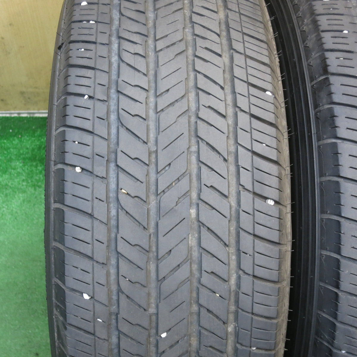 キレイ！22年◎JEEP ジープ JL ラングラー アンリミテッド サハラ 純正 255/70R18 ブリヂストン デューラー H/T 685 18インチ PCD127/5H◎6091105KKノ