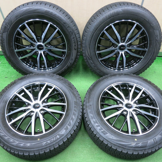 [送料無料] バリ溝！21年！9.5分★スタッドレス 205/65R16 ブリヂストン ブリザック VRX2 Galeria GM01 ガレリア 16インチ PCD114.3/5H★5011902NJス