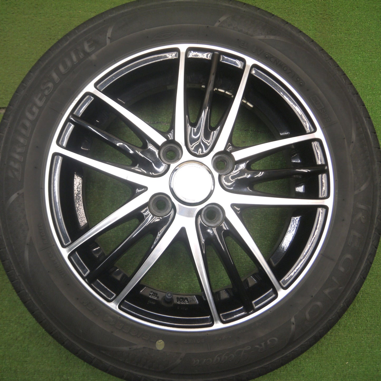 [送料無料] 4本価格★155/65R14 ブリヂストン レグノ GR-Leggera ECO FORME エコフォルム 14インチ PCD100/4H★5012701Hノ