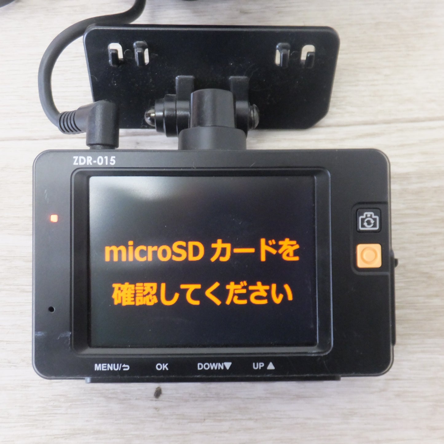 [送料無料] 現状品★コムテック COMTEC ドライブレコーダー ZDR-015 SDカードなし[86]★