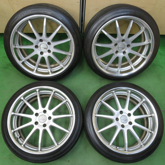 [送料無料] 4本価格！21年★EXECUTOR SSRIII  EX04 225/40R19 ニットー iNVO エグゼキューター SSR3 19インチ PCD114.3/5H★5020304イノ