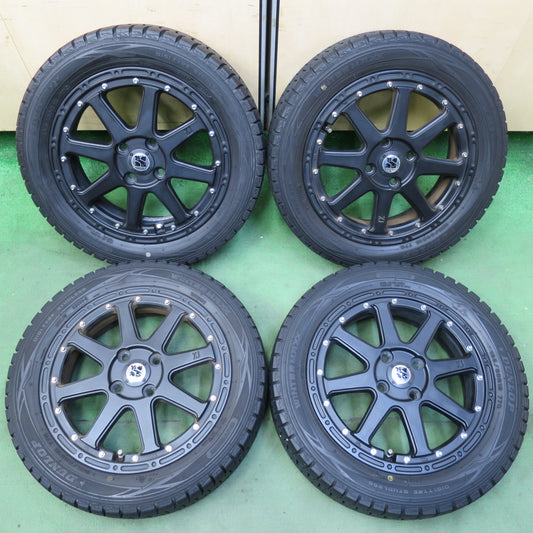 バリ溝！キレイ！ほぼ10分★XTREME-J XJ 165/60R15 スタッドレス ダンロップ ウインターマックス WM01 エクストリームJ 軽サイズ ハスラー 等 PCD100/4H★5082302イス