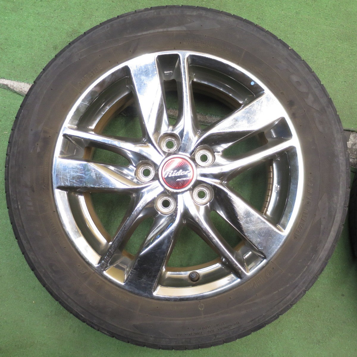 4本価格！21年★日産 C26 セレナ ライダー 純正 AUTECH 195/60R16 トーヨー トランパス MPZ Rider オーテック 16インチ PCD114.3/5H★5072904NJス