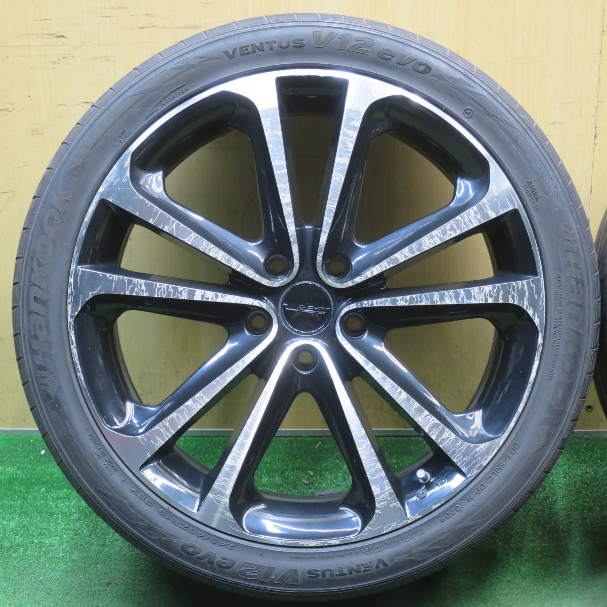 4本価格★245/40R19 ハンコック ベンタス V12 evo WREST WS-4 ヴァレスト 19インチ PCD114.3/5H★6051805NJノ