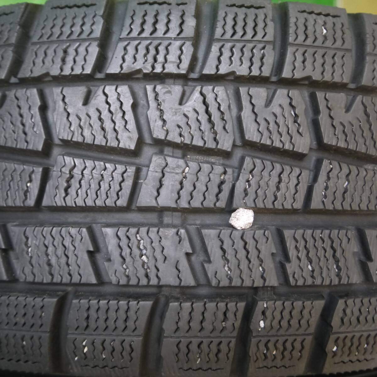 バリ溝！綺麗！9.5分以上★ワーゲン等 185/60R14 スタッドレス ダンロップ ウインターマックス WM01 Team Sparco チームスパルコ PCD100/5H★4101601Hス