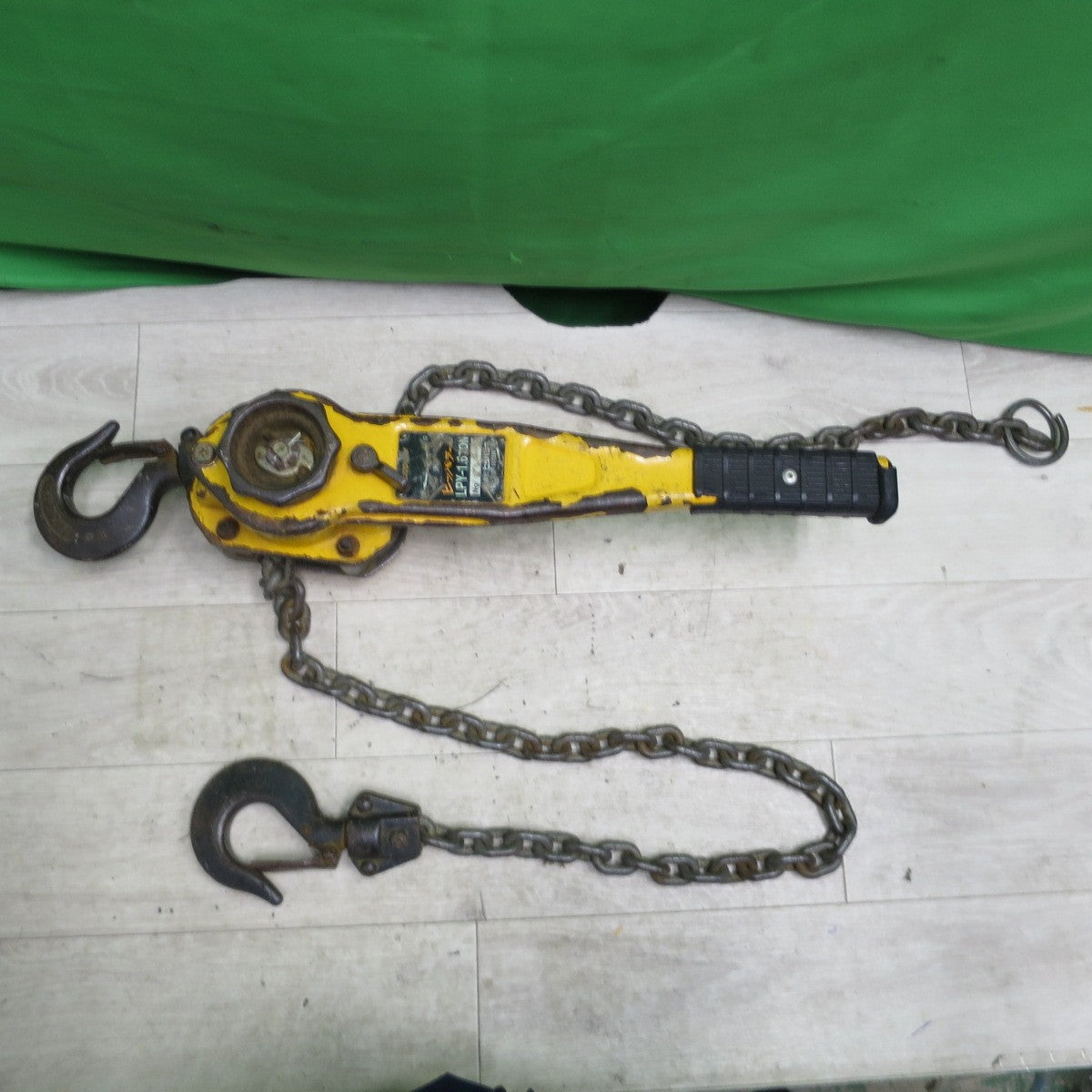 [送料無料] ☆大洋製器工業 ヒッパラー レバー ブロック レバー ホイスト LPY-1.6TON 1.6t 1.6トン 1.6TON 揚程 1.5m 荷締機 荷締め機 チェーン ガッチャ チェーン ブロック☆