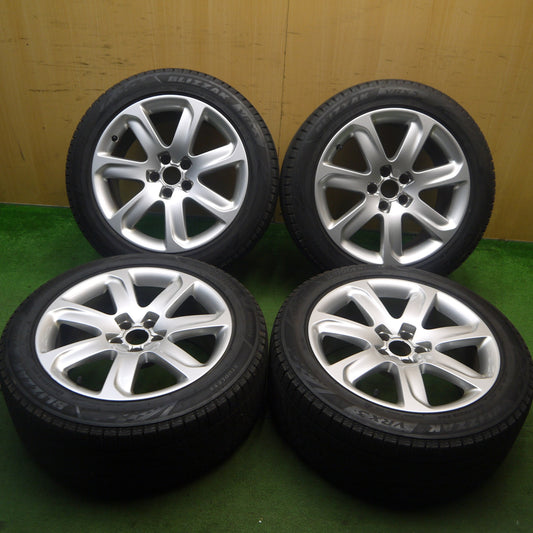 バリ溝！23年！キレイ！9分★アウディ A7 4G 純正 255/45R18 スタッドレス ブリヂストン ブリザック VRX3 18インチ PCD112/5H★5072301Hス