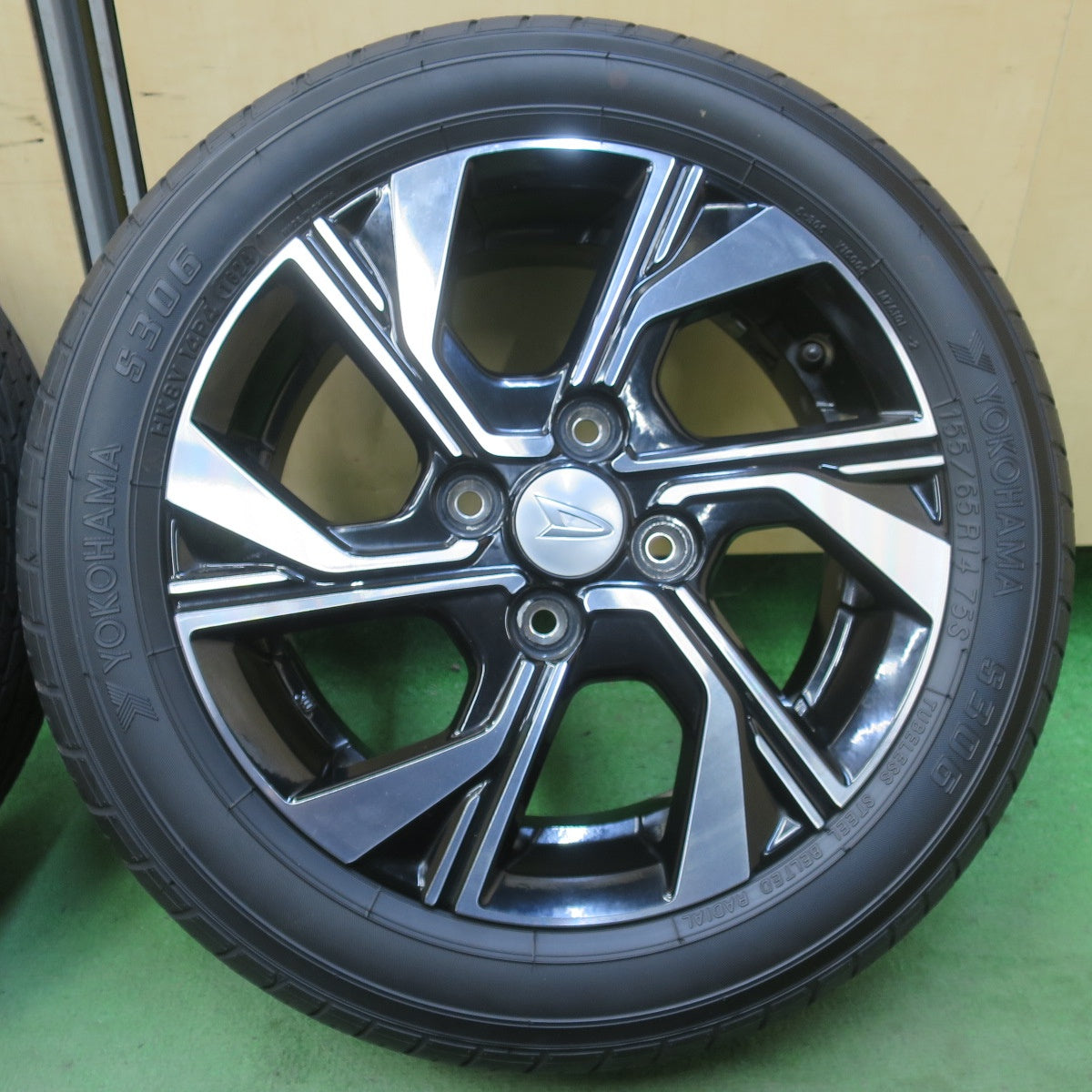 キレイ！24年◎ダイハツ タント カスタム 純正 155/65R14 ブリヂストン エコピア EP150 トーヨー ナノエナジー3 ヨコハマ S306 14インチ PCD100/4H◎6091108イノ