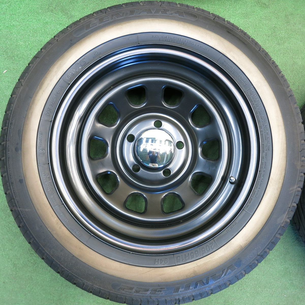 ほぼ未使用★DAYTONA デイトナ 205/65R15 センタラ VANTI 322 CENTARA 15インチ PCD114.3/5H★6051701HAノ