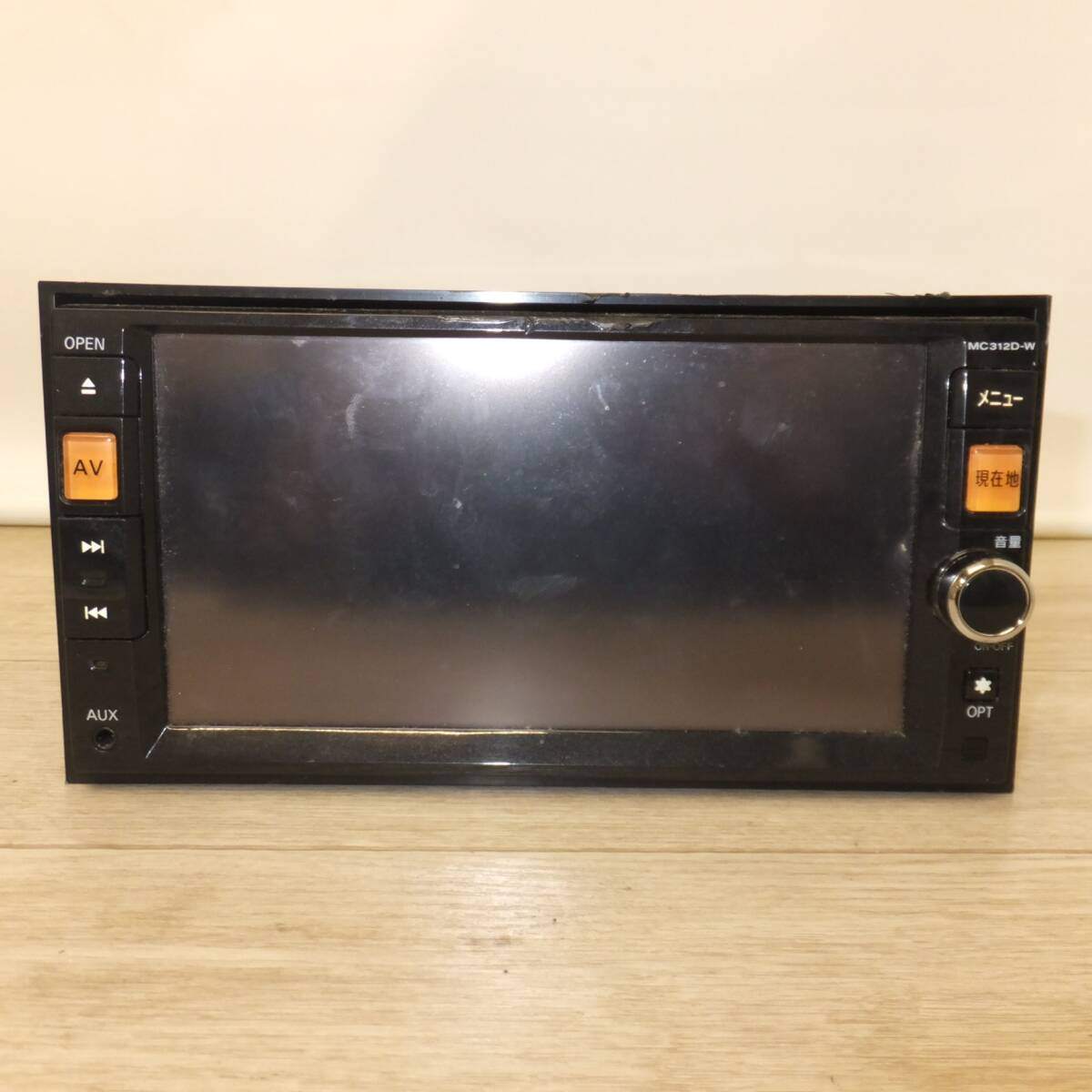 [送料無料] ★クラリオン製 日産 純正 オリジナルナビゲーションシステム MC312D-W(43)★