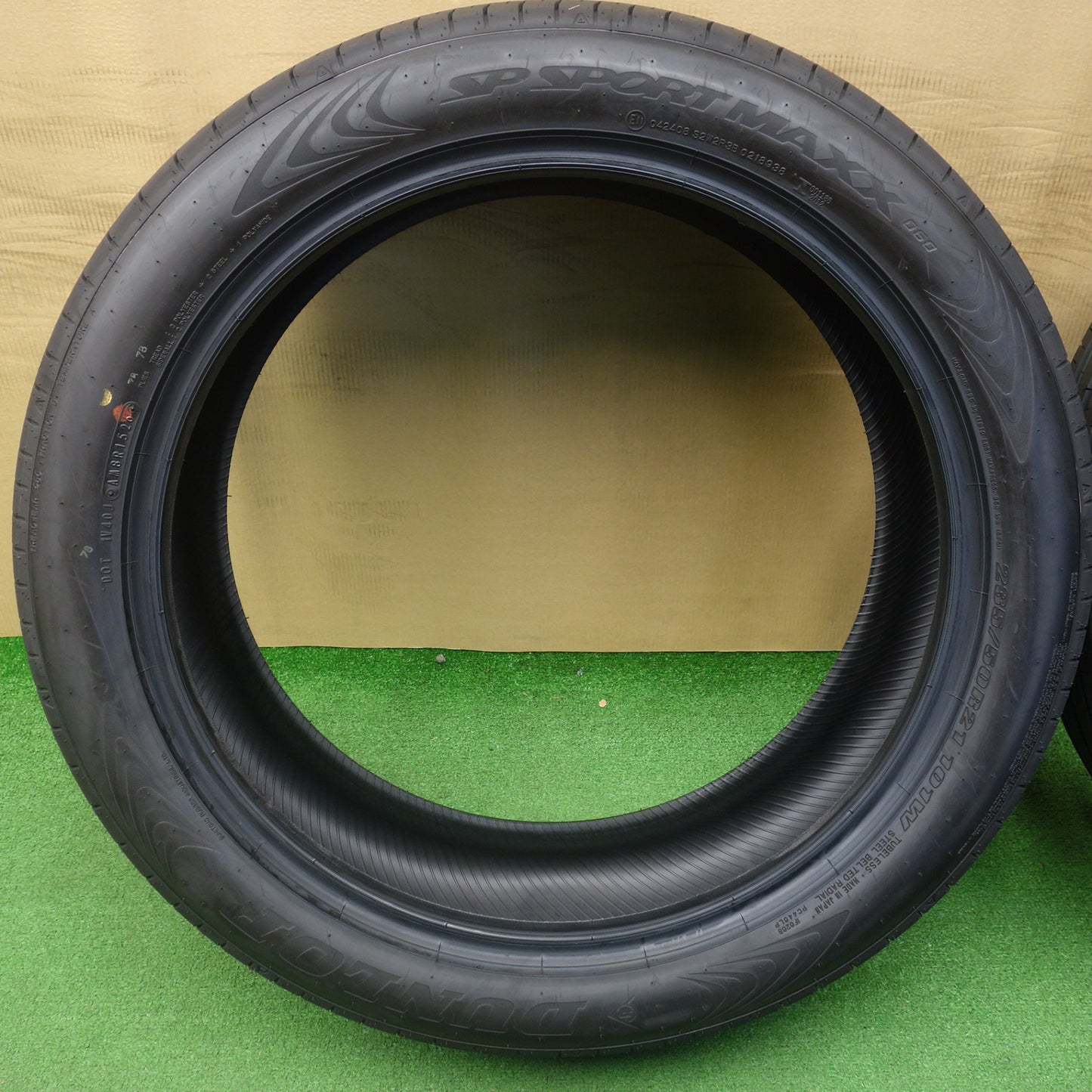 新車外し！26年★235/50R21 ダンロップ SPスポーツマックス 060 タイヤ 21インチ レクサス RX 等★6062204KTノタ