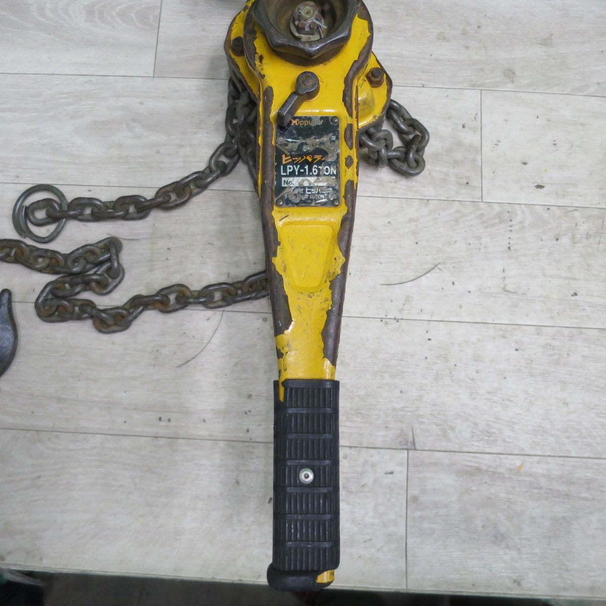[送料無料] ☆大洋製器工業 ヒッパラー レバー ブロック レバー ホイスト LPY-1.6TON 1.6t 1.6トン 1.6TON 揚程 1.5m 荷締機 荷締め機 チェーン ガッチャ チェーン ブロック☆