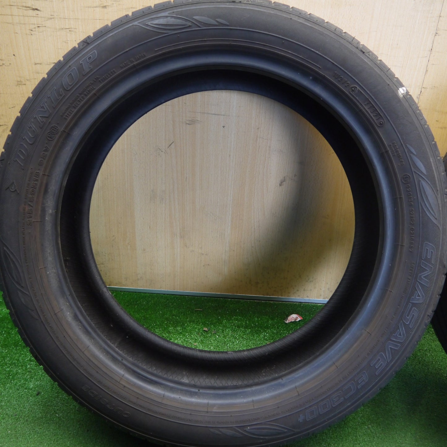 4本価格★215/50R18 ダンロップ エナセーブ EC300+ タイヤ 18インチ ヤリスクロス CX-3 オデッセイ 等★6050804Hノタ