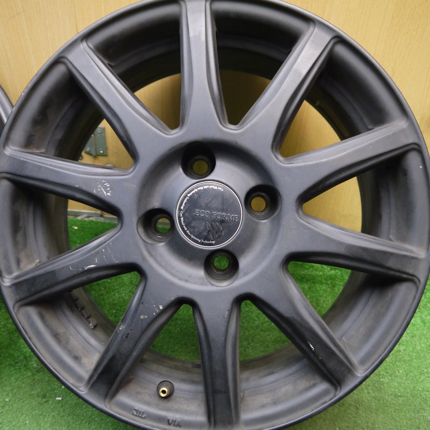 4本価格★FIAT フィアット 等 ECO FORME 15インチ ホイール エコフォルム 15×6J PCD98/4H★5062006Hホ