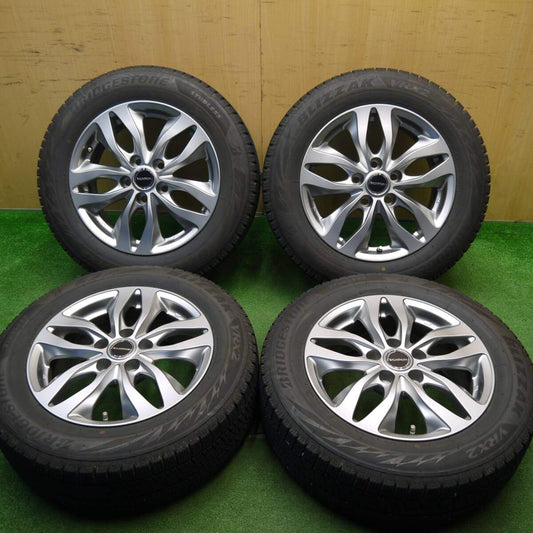 バリ溝！23年！キレイ！9分★スタッドレス 205/60R16 ブリヂストン ブリザック VRX2 BALMINUM バルミナ 16インチ PCD114.3/5H★5031710Hス