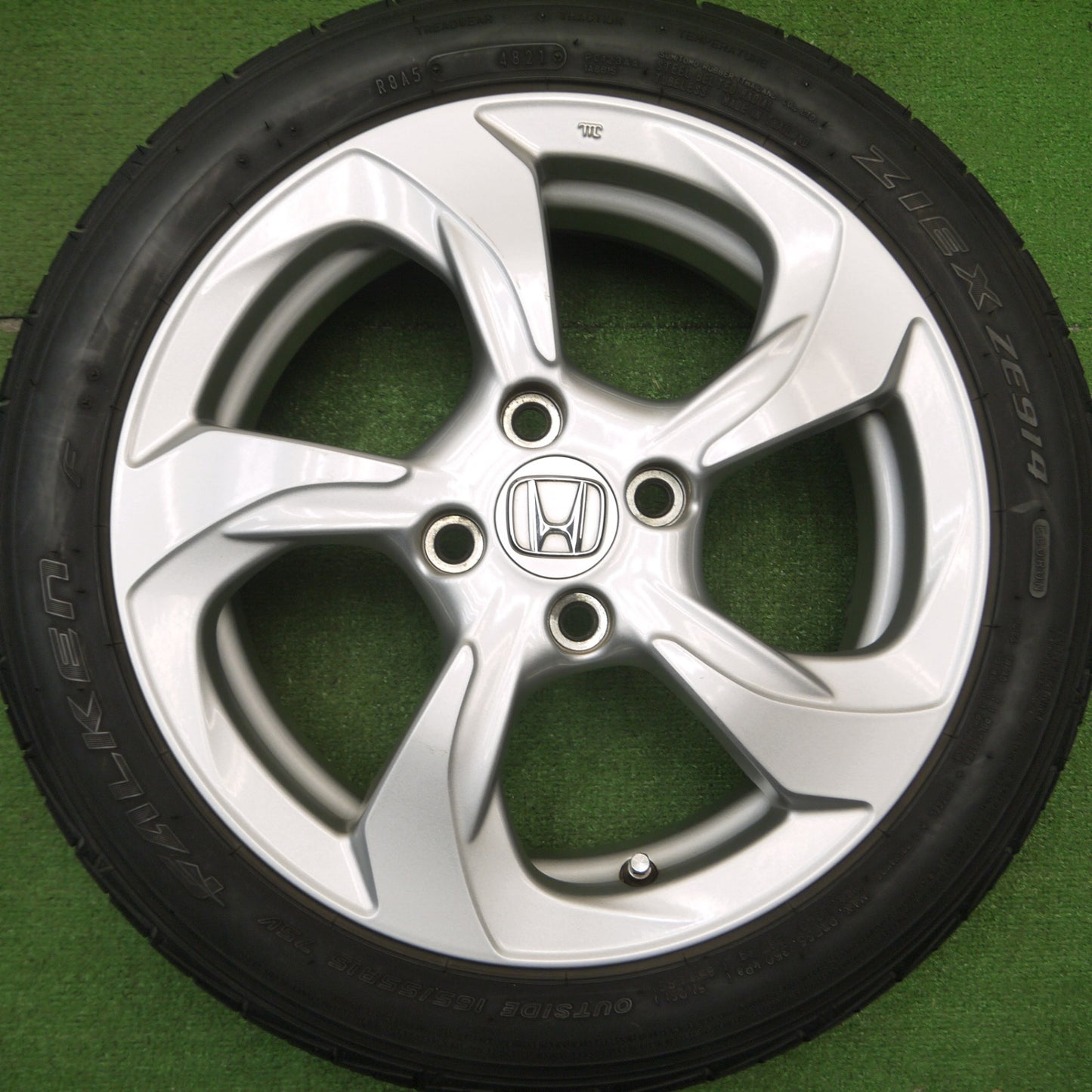 [送料無料] バリ溝！21年！キレイ！9分★ホンダ S660 純正 165/55R15 195/45R16 ファルケン ZIEX ZE914 15インチ 16インチ PCD100/4H★5010708Hノ