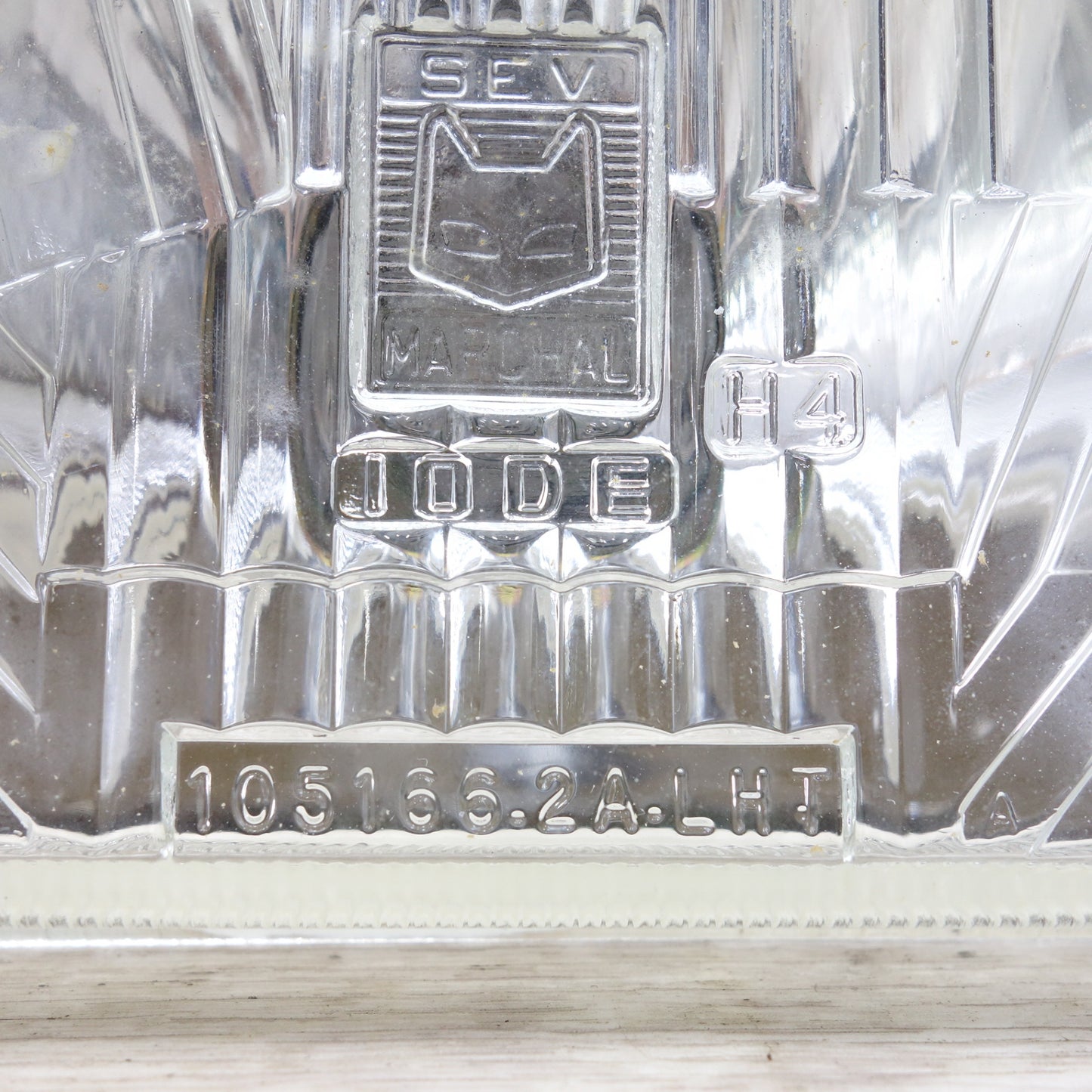 [送料無料] 未使用！左右セット◆MARCHAL マーシャル ヘッドライト H4 角目 ハロゲン Valeo D6 ヘッドランプ 当時物 旧車◆