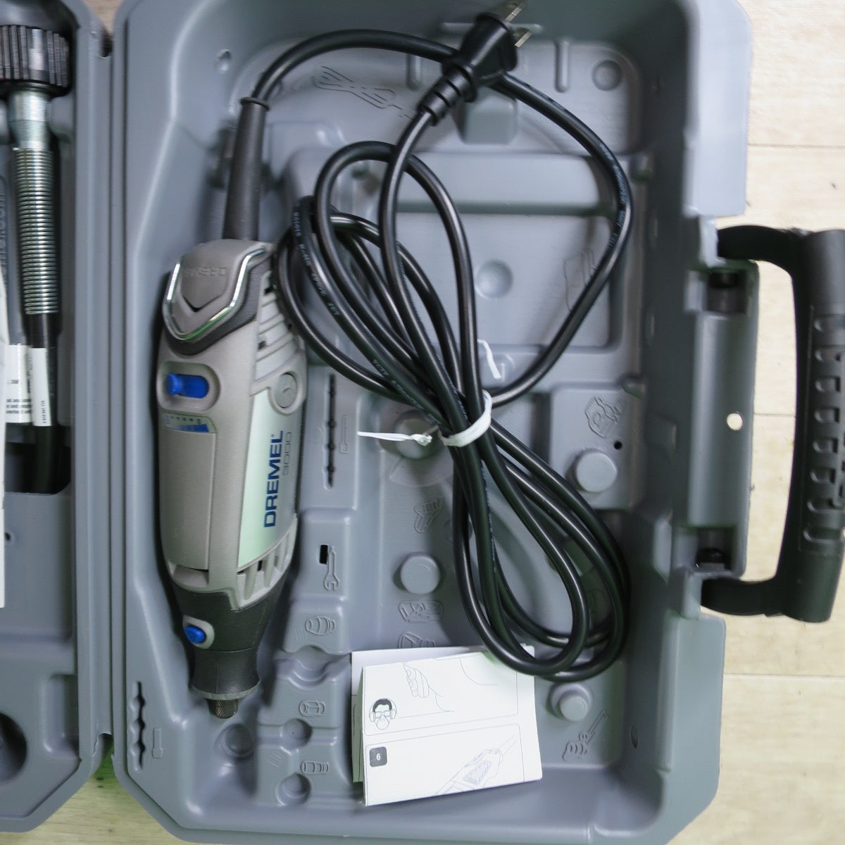 [送料無料] キレイ☆ドレメル ハイスピード コード式 ロータリー ツール 100V model 3000 ケース付き Dremel 電動 工具☆