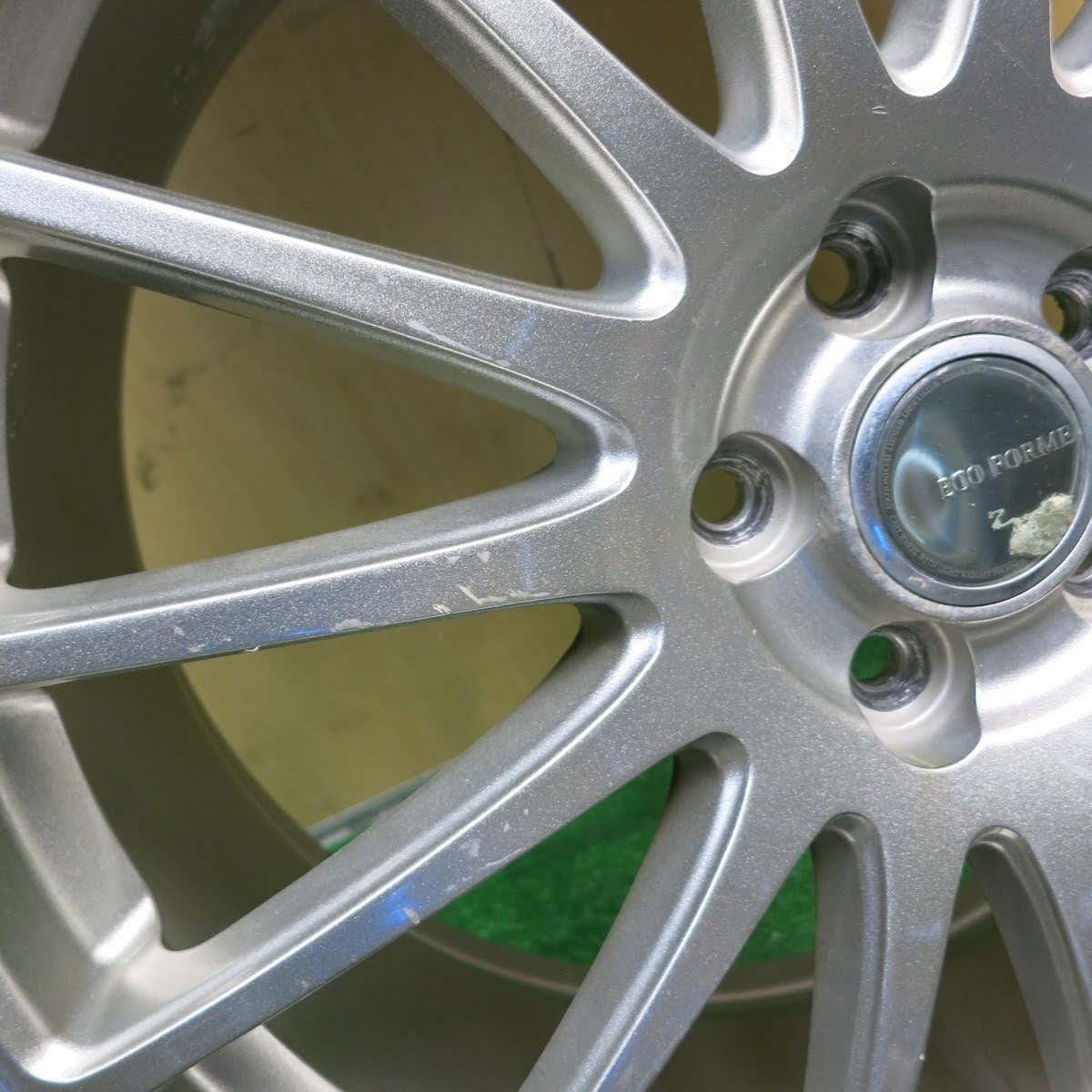 バリ溝！23年！9分★フォレスター 等 225/55R18 スタッドレス ブリヂストン ブリザック DM-V3 ヨコハマ アイスガード G075 ECO FORME PCD100/5H★5050502HAス