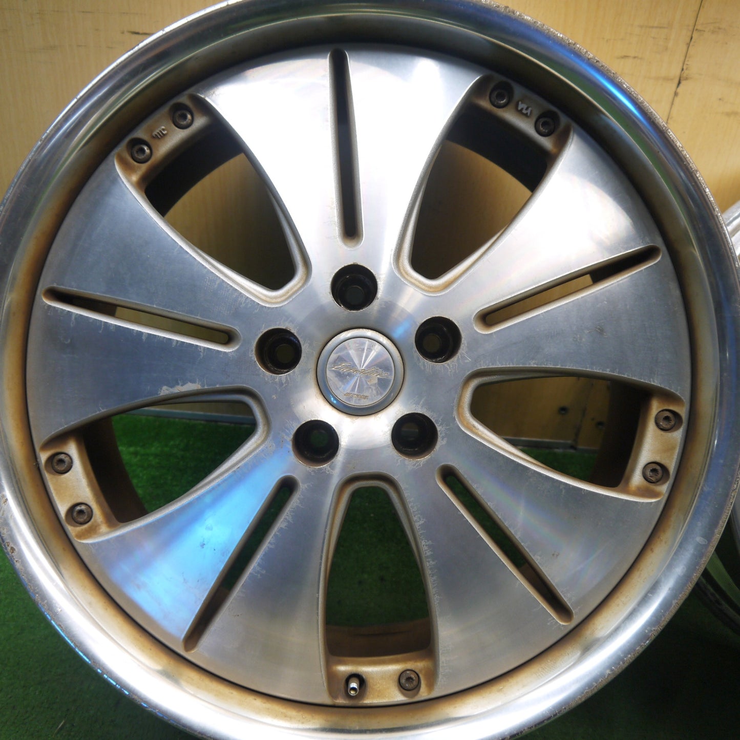 4本価格★WORK Euroline EN2N ワーク ユーロライン 19インチ 19×8.5JJ 19×9.0J PCD114.3/5H★5100606Hホ