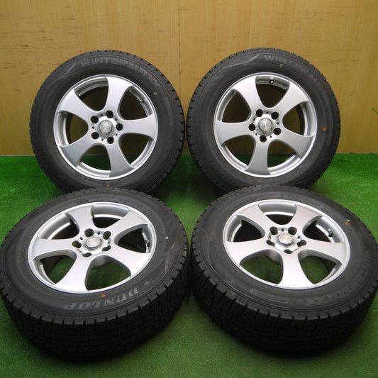 バリ溝！21年！9.5分★スタッドレス 205/65R16 ダンロップ ウインターマックス WM02 AIRGRET 16インチ PCD114.3/5H★5012214Hス