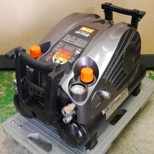 [送料無料] ☆MAX マックス スーパー エア コンプレッサー AK-HH1270E クールグレー エアー ツール 工具 ジャンク品☆