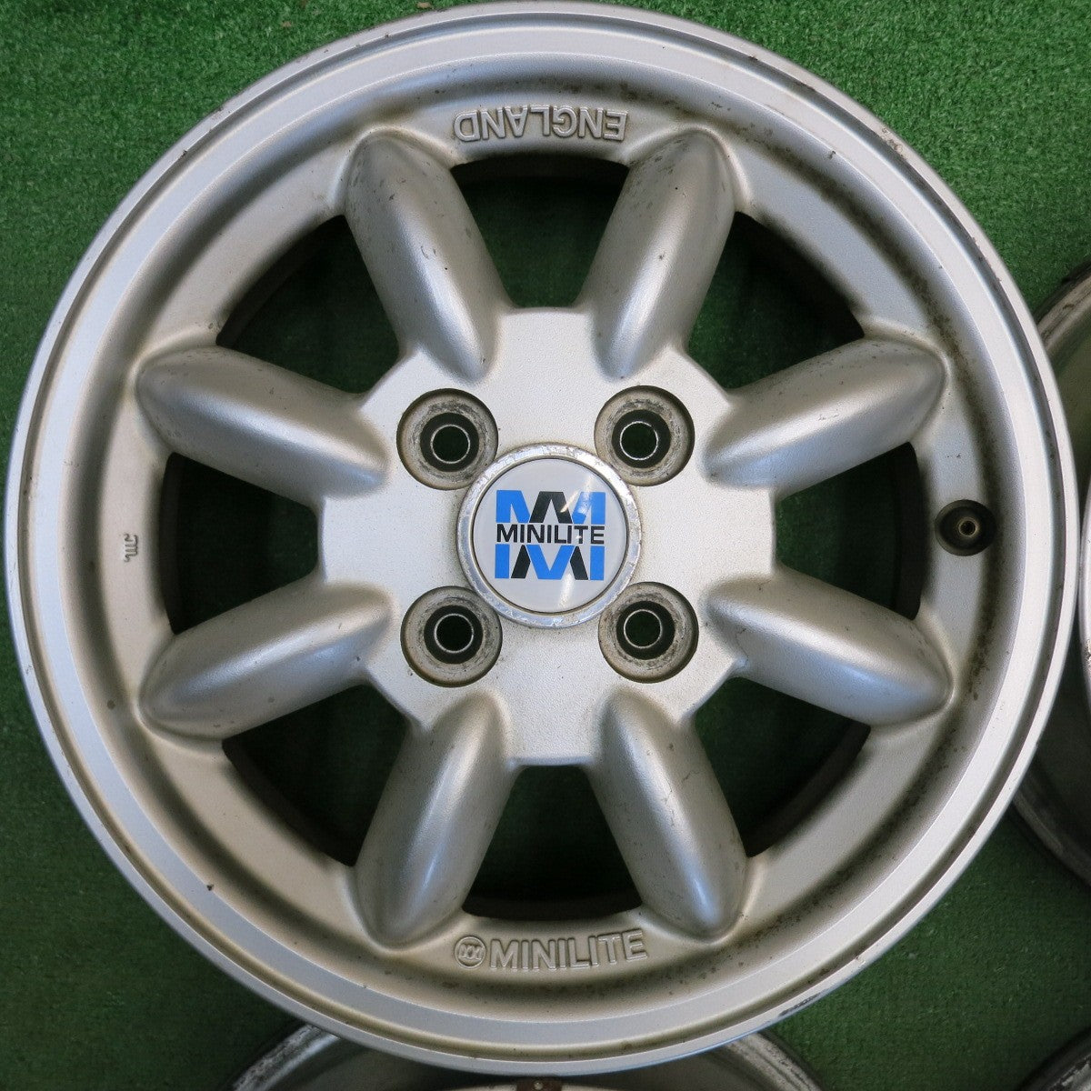 4本価格★ダイハツ ミラ ジーノ 純正 MINILITE ホイール 14インチ ミニライト 14×4.5J PCD100/4H★6042601HAホ