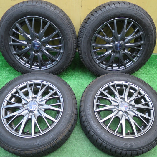 バリ溝！21年！キレイ！ほぼ10分★スタッドレス 165/65R14 トーヨー オブザーブ ガリット GIZ ravrion RM01 ラブリオン 14インチ ソリオ アトレー 等 PCD100/4H★5110708NJス
