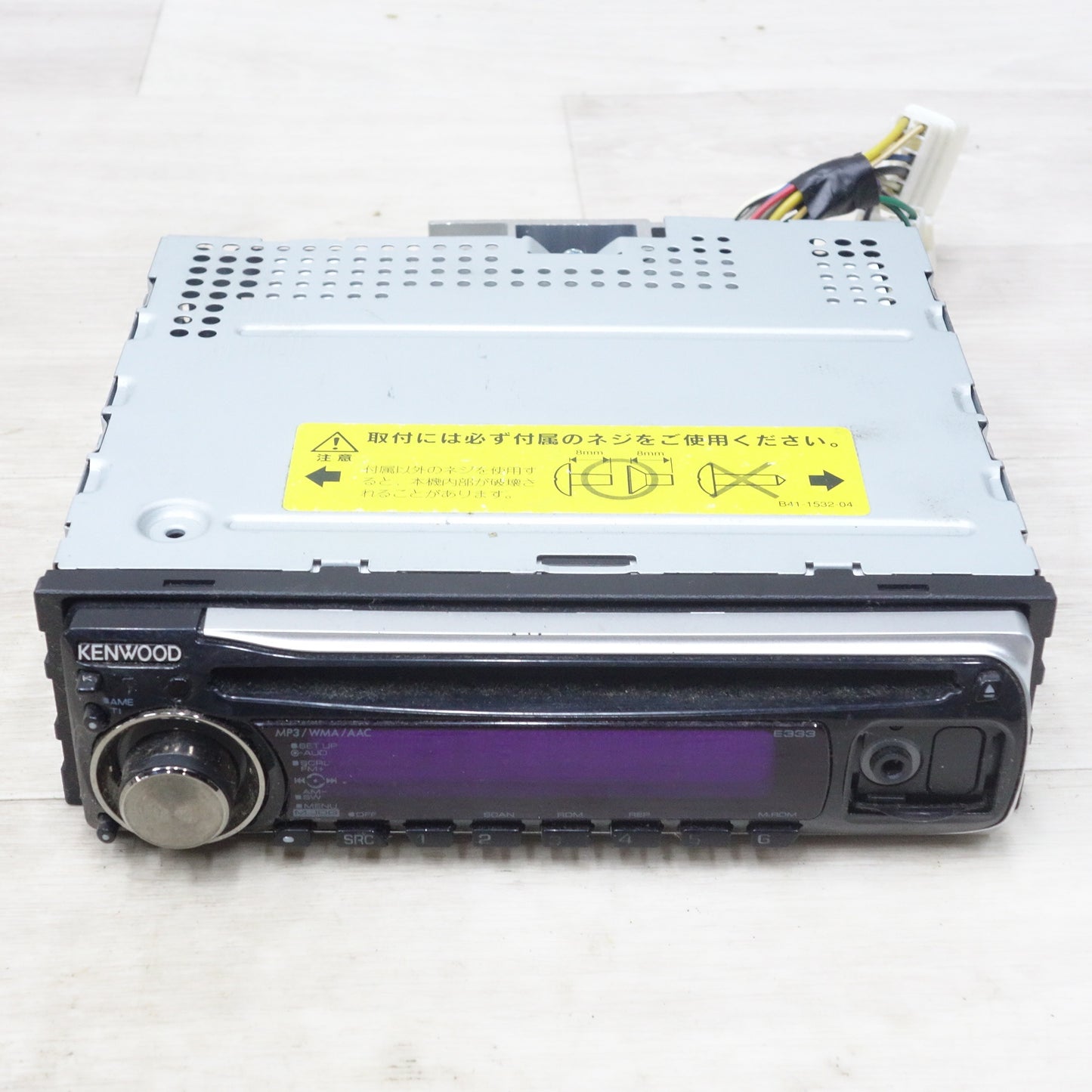 [送料無料] ◆KENWOOD ケンウッド CD プレーヤー デッキ E333 コンポ カー オーディオ ステレオ E333U 現状品◆