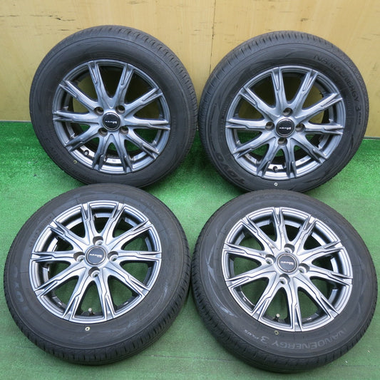 バリ溝！23年！9分★165/65R14 トーヨー ナノエナジー3 プラス AZANE E-10 アザーネ 14インチ PCD100/4H★6031409HAノ