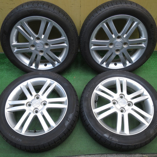 バリ溝！25年！8.5分◎スバル ステラ カスタム 純正 165/55R15 ブリヂストン NEWNO ニューノ 15インチ PCD100/4H◎6082806NJノ