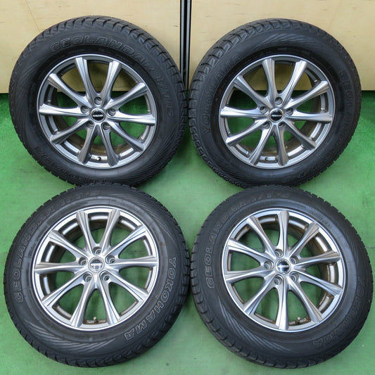 バリ溝！9.5分★スタッドレス 225/65R17 ヨコハマ ジオランダー i/T-S WAREN ヴァーレン 17インチ PCD114.3/5H★5012106イス