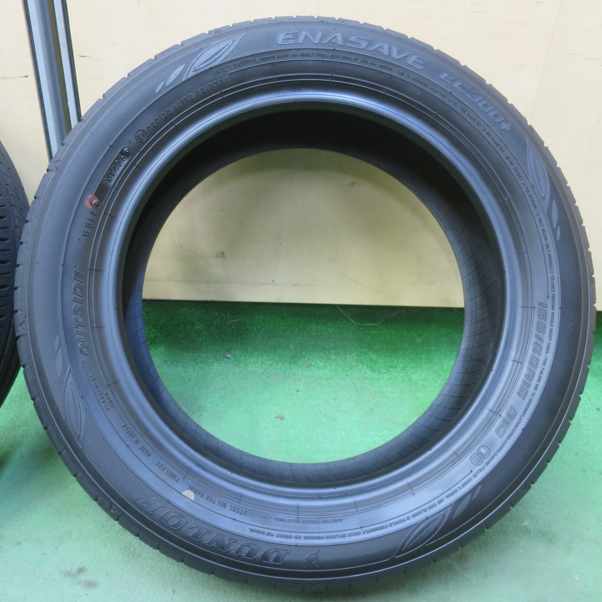 ほぼ新車外し！26年◎165/65R15 ダンロップ エナセーブ EC300+ タイヤ 15インチ タフト ソリオ デリカ D:2 等◎6082402イノタ