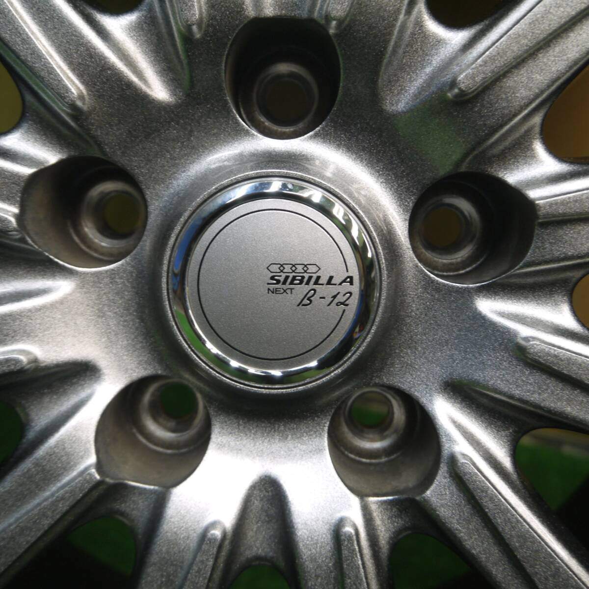 バリ溝！21年！キレイ！9.5分★スタッドレス 225/65R17 ヨコハマ アイスガード G075 SIBILLA NEXT β-12 シビラ 17インチ PCD114.3/5H★5013112Hス