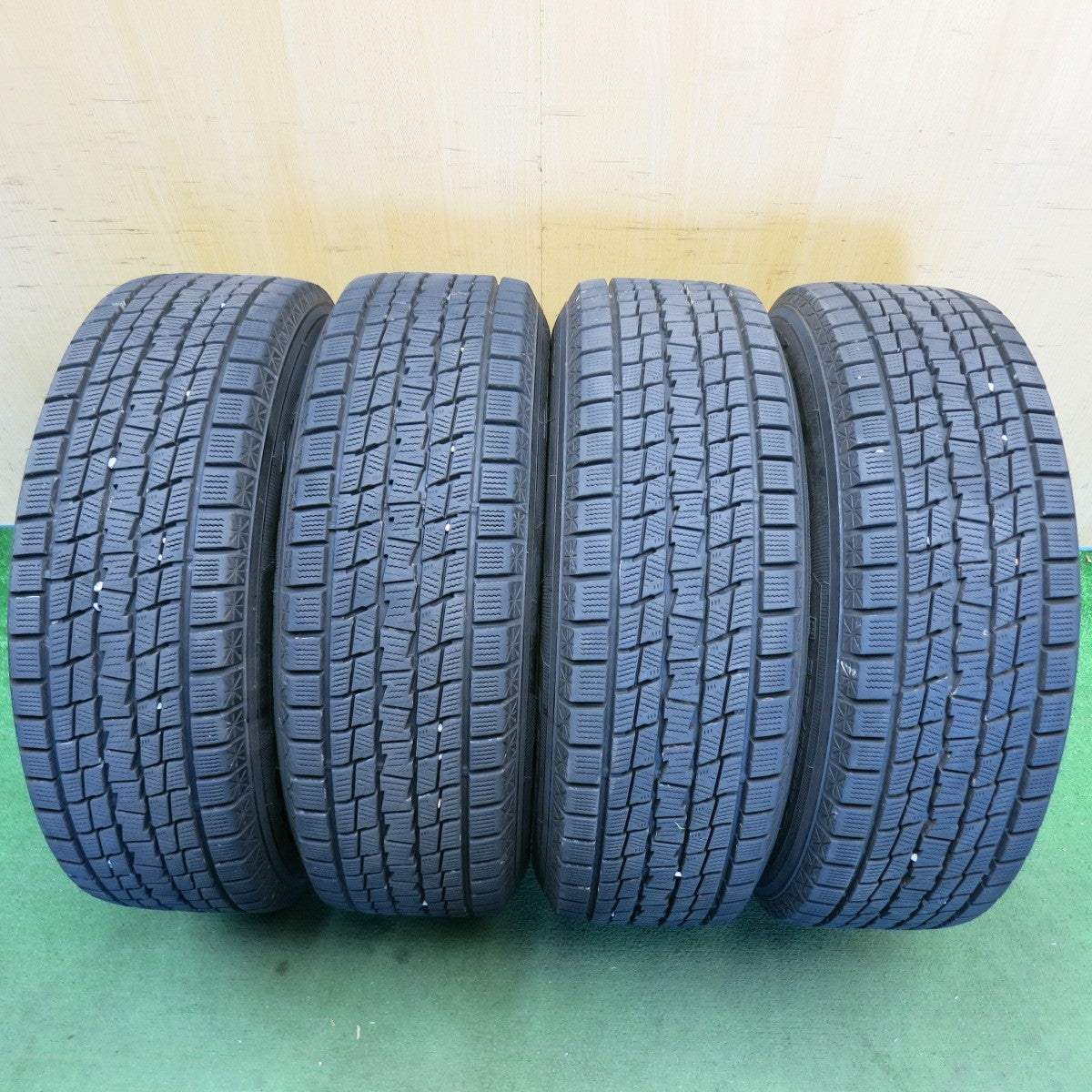 バリ溝！23年！キレイ！9.5分◎スタッドレス 225/65R17 グッドイヤー アイスナビ SUV D.O.S. DOS 社外 アルミ 17インチ PCD114.3/5H◎6080203HAス